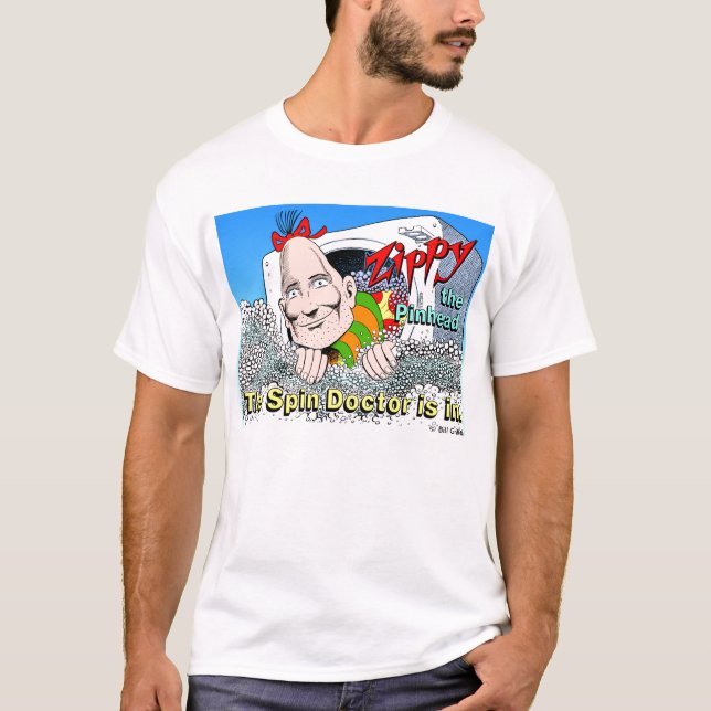 Zippy: Snurrandedoktorn T Shirt (Framsida)