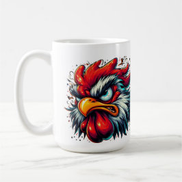"Zippy the Vivid Rooster" Mug Kaffemugg