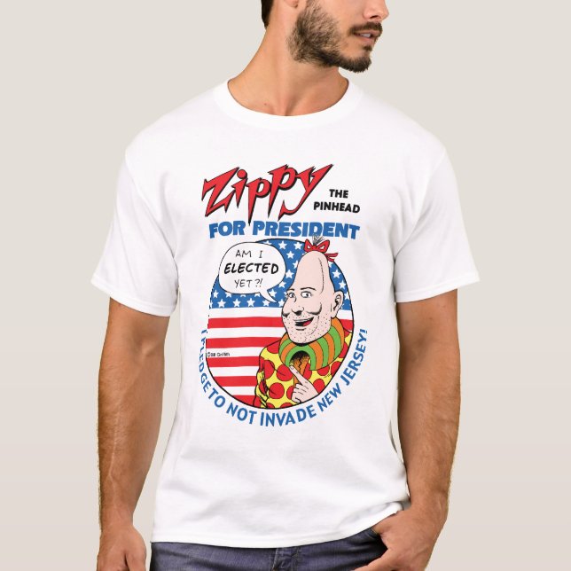 Zippy till president! tröja (Framsida)