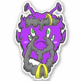 Zippy Trippy Alien Dazs Hair Sticker Klistermärken