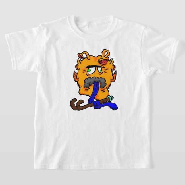 Zippy Trippy Alien Dazs Old k T Shirt (Laydown)