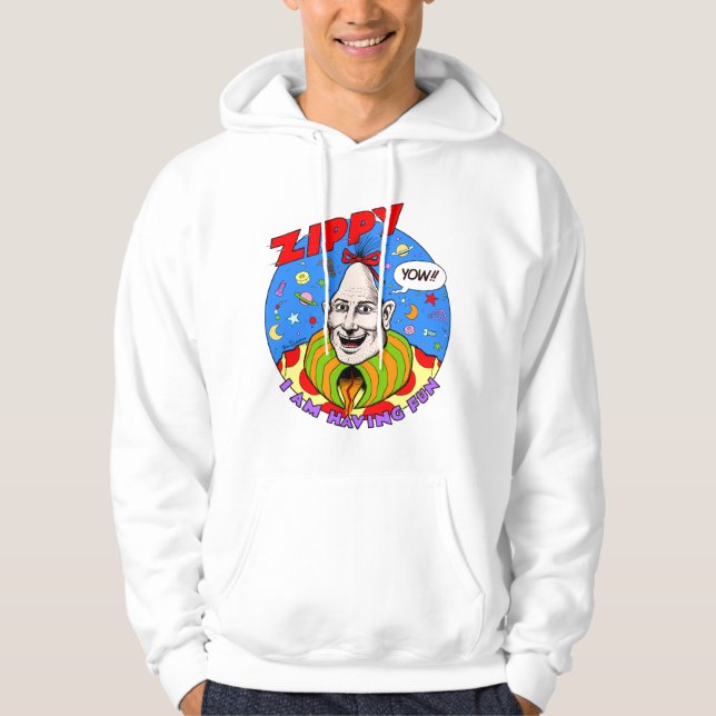 Zippy "Yow" Hoodie för klassiker (Framsida)