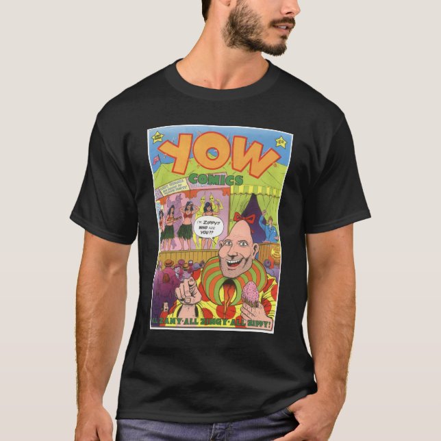 Zippy/Yow tecknader #1 T-shirt (Framsida)