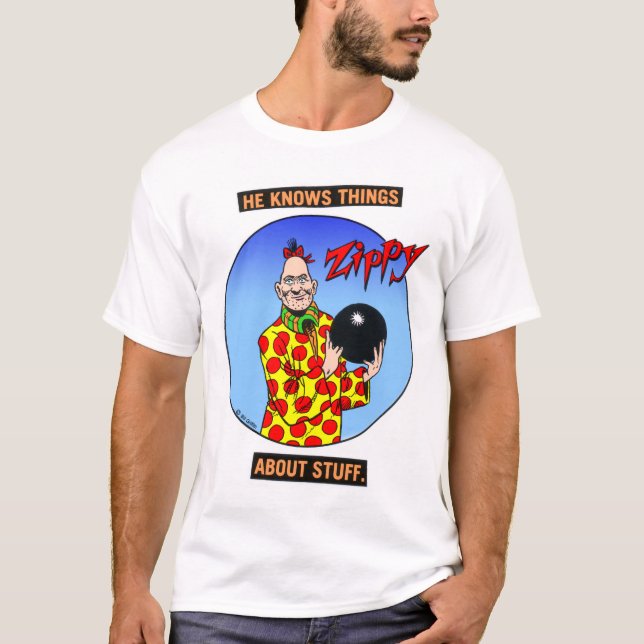 ZippyBowlingT1 T-shirt (Framsida)