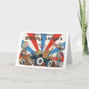 Zippys Dirtball Amerika Notecard Kort