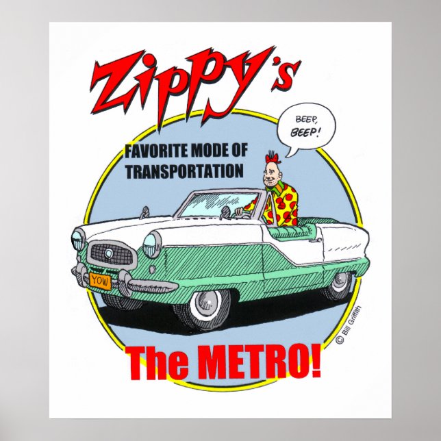 Zippy's Metro Poster (Framsidan)