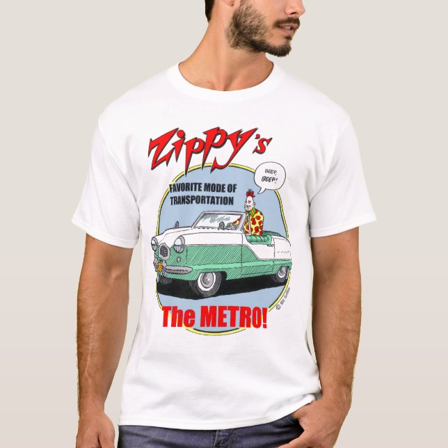 Zippys Metro T-shirt (Framsida)