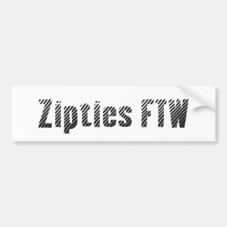 Zipties FTW [bildekalet] Bildekal