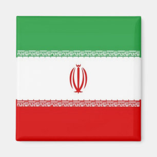 zIR001 Iran, FLAGGA Iran, Fridge Magnet