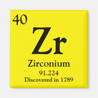 Zirkonium Periodic Bord Magnet