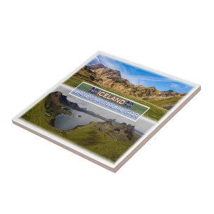 zIS003 LANDMANNALAUGAR, Island Kakelplatta