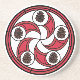 Zisa hex-tecken på en underlägg