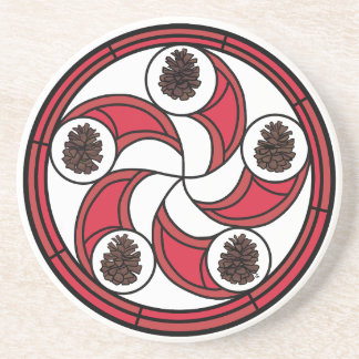 Zisa hex-tecken på en underlägg