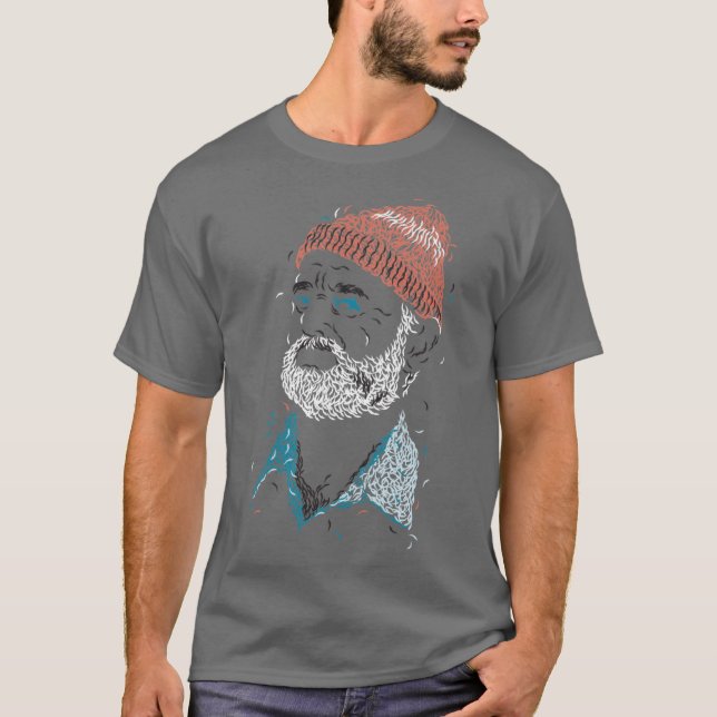 Zissou of Fish T Shirt (Framsida)