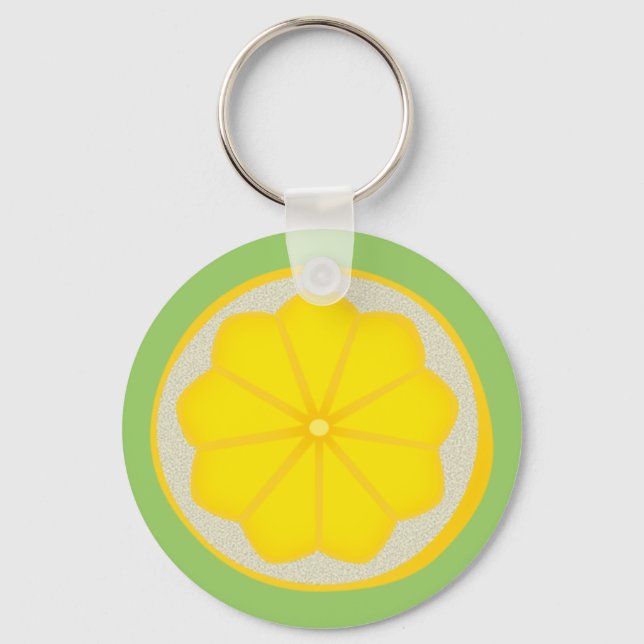 Zitrone lemon nyckelring (Framsida)