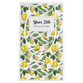 Zitronen, Illustration. Personalisierbar.
