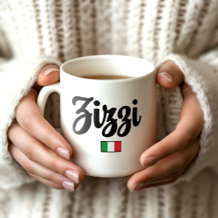 Zizzi Italienska Flagga Mugg