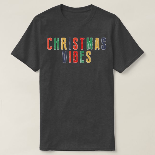 ZjDm jul Vibes God jul Vibes December Boy T Shirt (Design framsida)