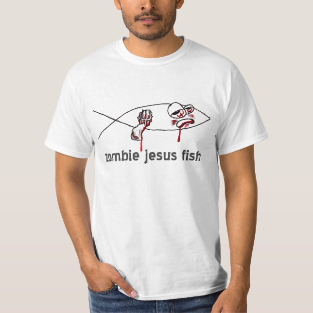 zjesusfish t-shirt (Framsida)