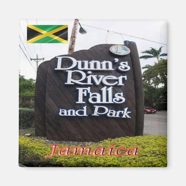 zJM008 JAMAICA, Montego Bay, Amerika, Fridge Magnet (Framsidan)