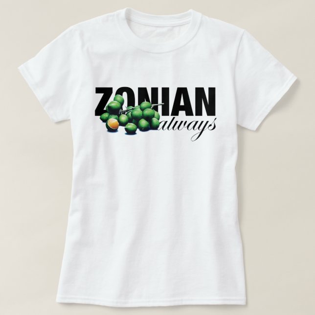 ZJON Alltid med Ginnups T-shirt (Design framsida)
