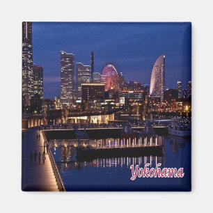 zJP006 YOKOHAMA, Japan, Asien, Fridge Magnet