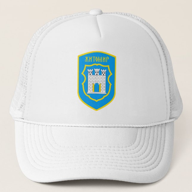 Zjtomyr vapen - UKRAINE Keps (Framsida)