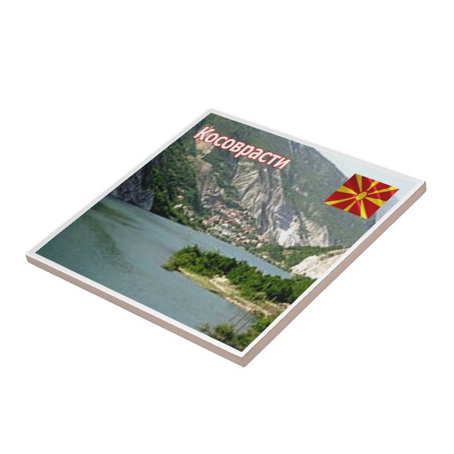 ZK011 DOLNO KOSOVRASTI River Radika Kakelplatta (Sidan)