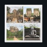 zLK006 SRI LANKA-kollage, Asien, Fridge Magnet<br><div class="desc">Här hittar du semesterens souvenir. Denna kategori innehåller kylmagneter från många platser i Sri Lanka. (zLK006 SRI LANKA-kollage, Asien, kylmagnet). Fantastiska vänner och släktingar med de unika souvenirerna från ditt underbara resa. Prova oss. #LeoPepeDesign - avukana buddha statue, sigiriya, polonnaruwa royal palace, en buddhistisk staty, demokratisk socialistisk sri lanka, leopepedesign,...</div>