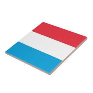 zLU001 Luxembourg FLAGGA, Kakelplatta