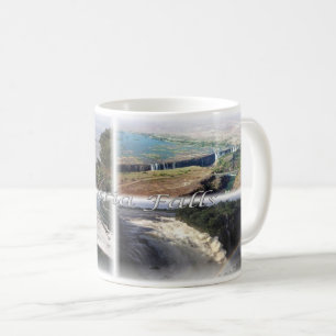 ZM Zambia - Zimbabwe - Victoria Falls - Kaffemugg
