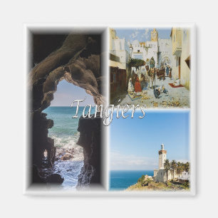 zMA013 TANGIERS, Mosaic, Marocko, Afrika, Fridge Magnet