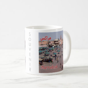 zMA025 MARRAKESH, Marocko, Afrika Kaffemugg