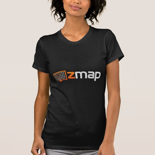 ZMap T-tröja (mörkfärger) T Shirt (Framsida)