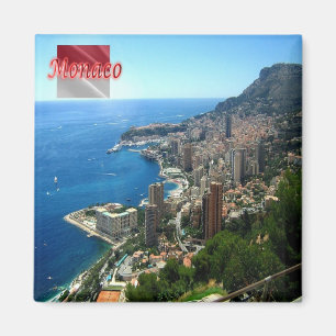 zMC010 PRINCIPALITY OF MONACO, vy Magnet