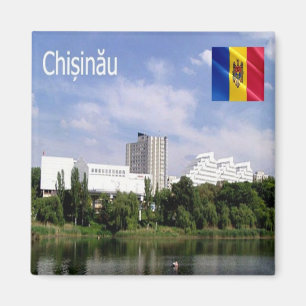 zMD007 CHISINAU, Moldavien, Europa, Frankrike Magnet