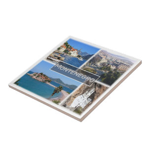 zME003 MONTENEGRO, Europa Kakelplatta