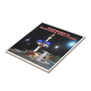 zME009 PODGORICA Dajbabska Gora Torn, Kakelplatta