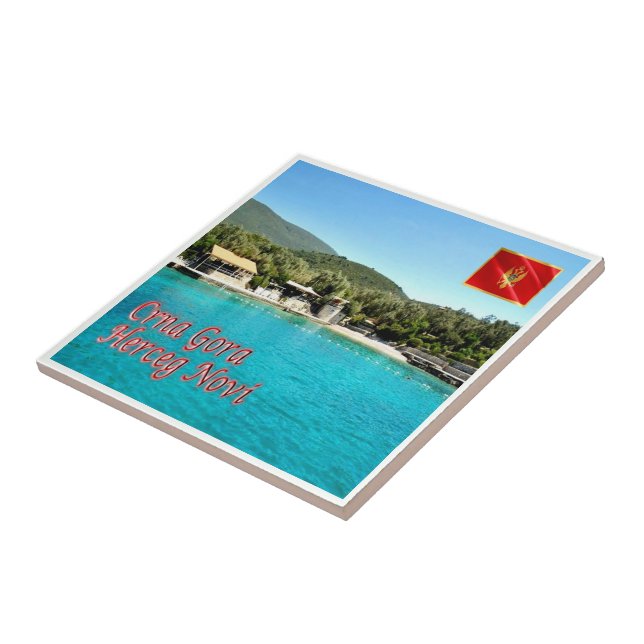 zME017 HERCEG NOVI MIRISTE BEACH Kakelplatta (Sidan)