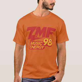ZMF 98 Music Energy T-Shirt - Fet Retro Radio Pow