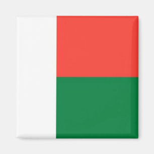 zMG001 MADAGASCAR-FLAGGA, Afrika, Fridge Magnet