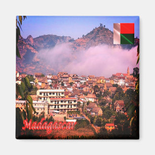 zMG004 MADAGASCAR, Panorama, Afrika, Fridge Magnet