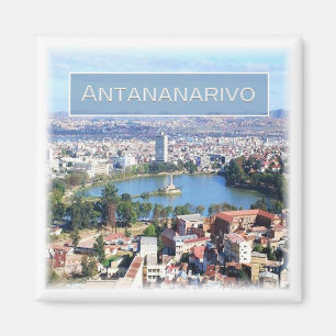zMG015 ANTANARIVO, Madagaskar, Afrika, Fridge Magnet