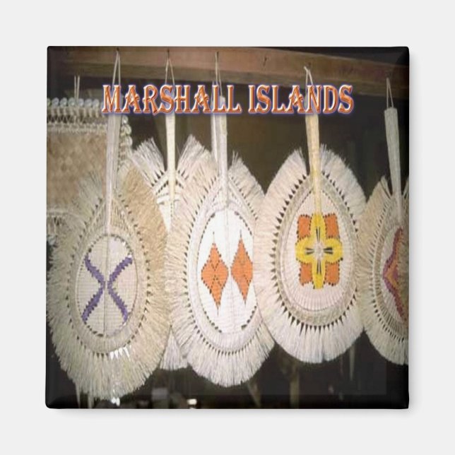 zMH003 MAJURO, MARSHALL, Fridge Magnet (Framsidan)