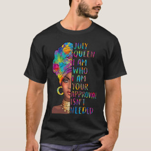 ZmJ4 Juldrottning födelsedag Ditt godkännande behö T Shirt