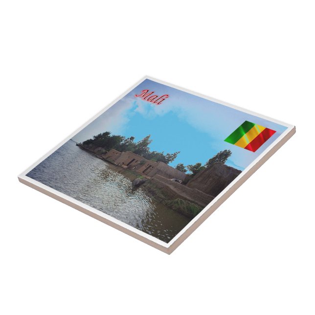 zML007 MALI, Kakalodaga, Afrika Kakelplatta (Sidan)