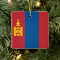zMN001 Mongoliska FLAGGA Mongoliet,