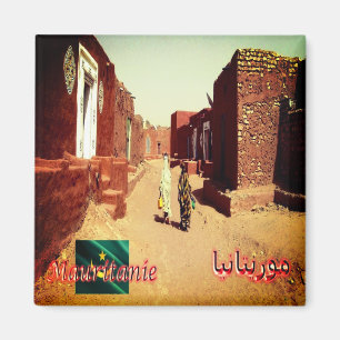 zMR.011 OUALATA, Mauretanien, Afrika, Fridge Magnet