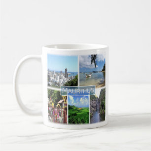 zMU022 PORT LOUIS, Mosaic, Afrika Kaffemugg