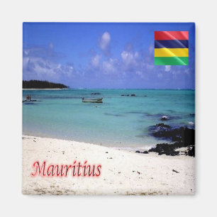 zMU026 MAURITIUS, Hjort, Afrika, Fridge Magnet